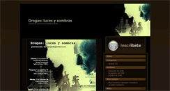 Desktop Screenshot of drogodependencia.fic07.eu